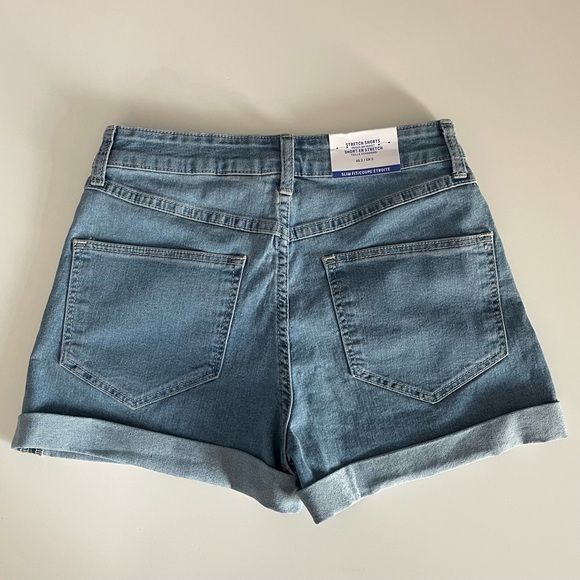 H&M stretch denim short shorts - Picture 2 of 10